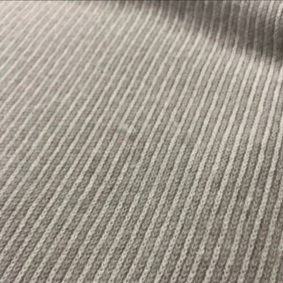 DUFFY Agate and Ice White Two-Tone Ribbed Cashmere Top - Picture 5 of 8